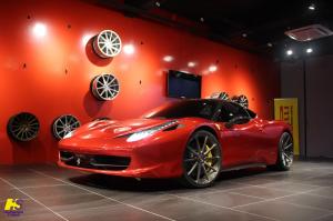 Ferrari 458 Speciale on Vossen Wheels (VPS-310) 2016 года